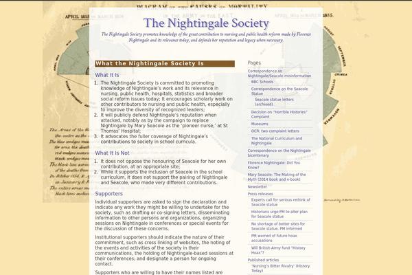 nightingalesociety.com site used Scherzo