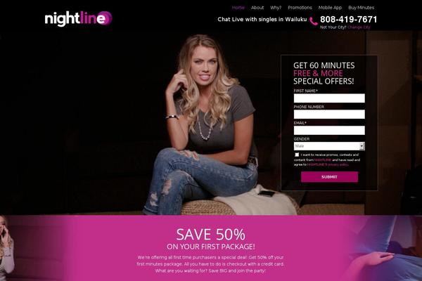 Salient theme site design template sample