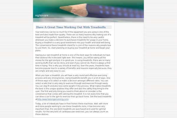 nightmareofbattle.com site used Peruns_weblog