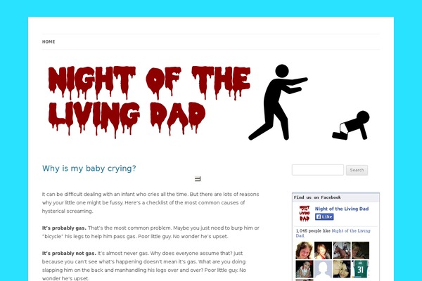 Twenty Twelve theme site design template sample