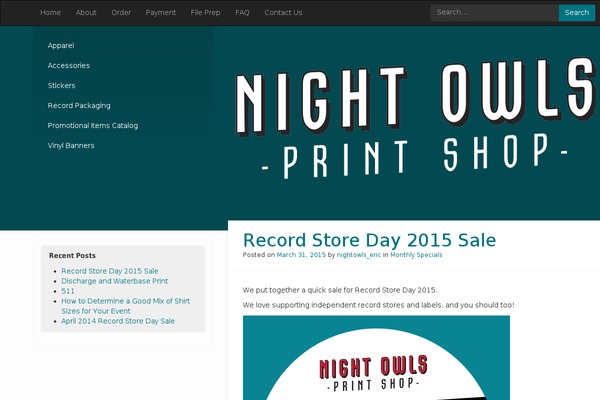 nightowlsprint.com site used Nightowls