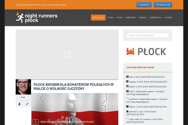 nightrunnersplock.pl site used Klein-2.0.2