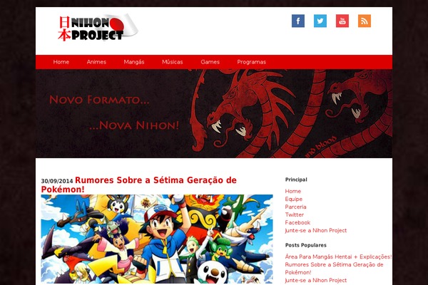 nihonproject.com.br site used Lightnovel