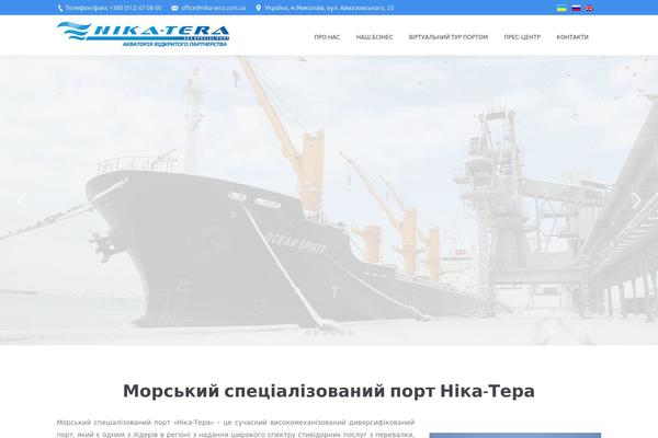 nikatera.com site used Nik-tera-theme