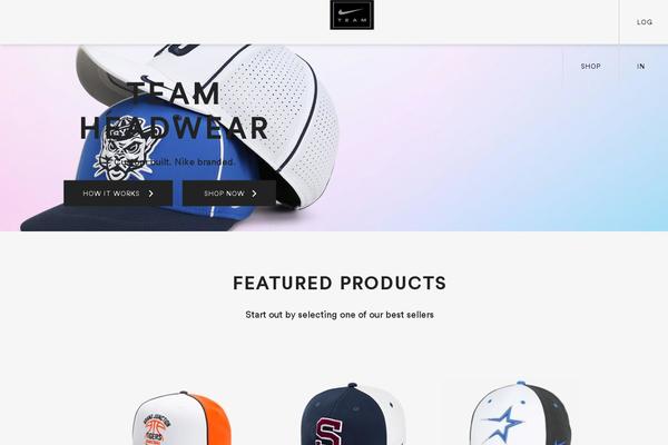 nike.teamheadwear.com site used Nike-hat-customizer-theme