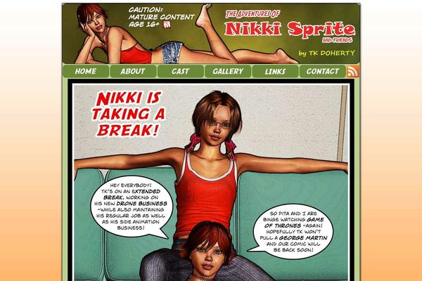 nikkisprite.com site used Comicpress-nikki