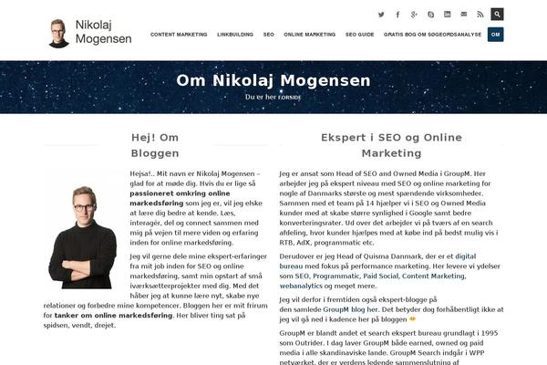 nikolajmogensen.dk site used Kimmia