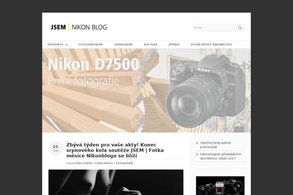 nikonblog.cz site used Nikon