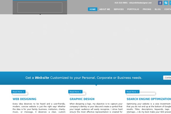 Kallyas theme site design template sample