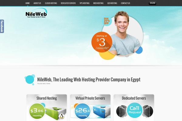 nileweb.com site used Nileweb