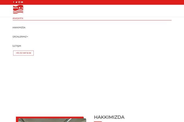 The7 theme site design template sample