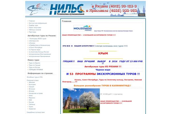 nilstour.ru site used Ru-nilstour