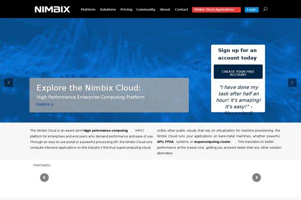 nimbix.net site used Atos