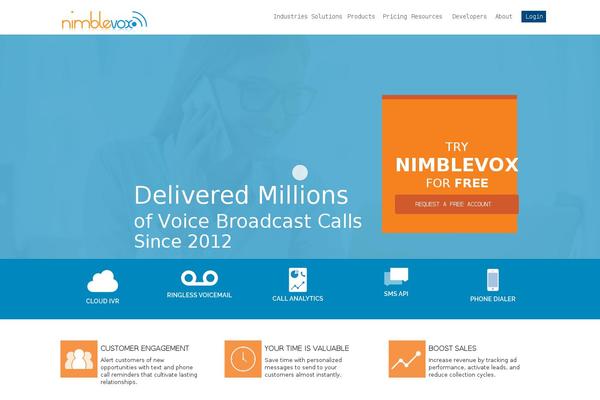 nimblevox.com site used Nimblevox