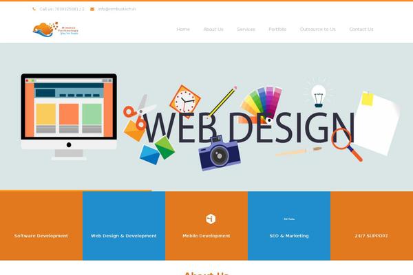 Pergo theme site design template sample