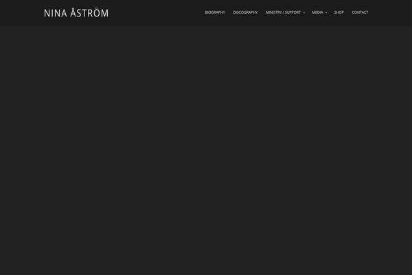 ninaastrom.com site used Musicclub-1.8.3