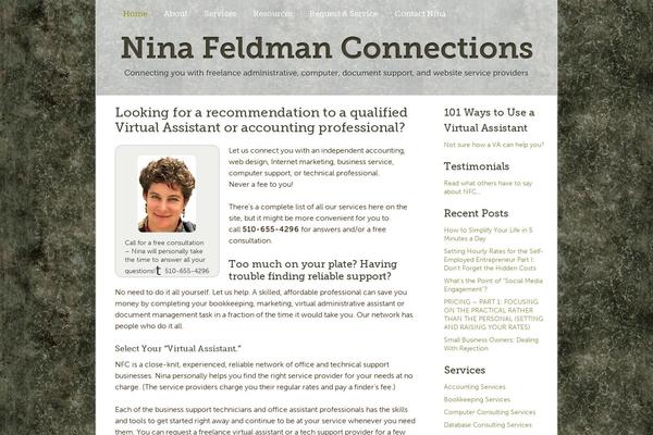ninafeldman.com site used Ninafeldmanconnections