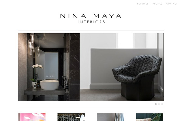 ninamayainteriors.com site used Nina