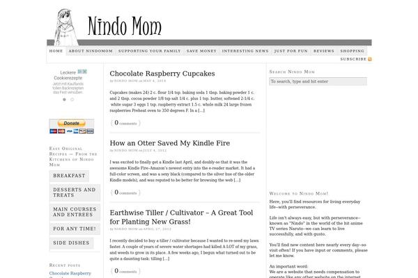 Thesis 1.8 theme site design template sample
