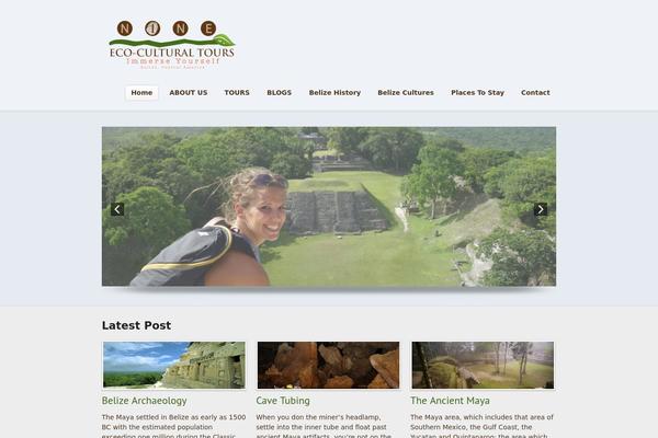 Simplicity theme site design template sample