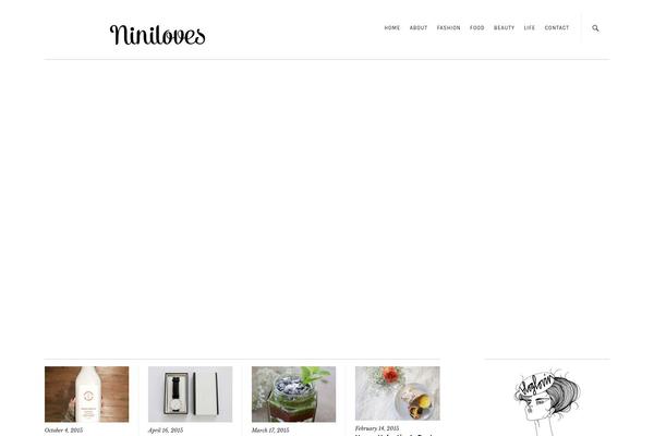 Zuki. theme site design template sample