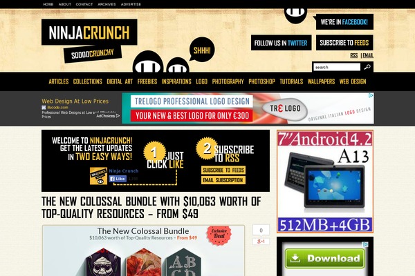 ninjacrunch.com site used Ninjacrunch