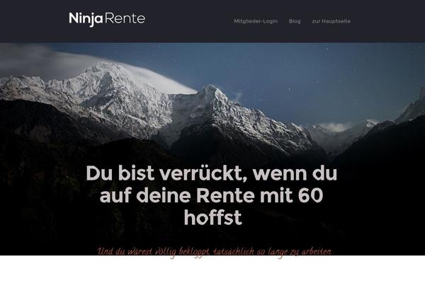 ninjarente.de site used Ninjarente