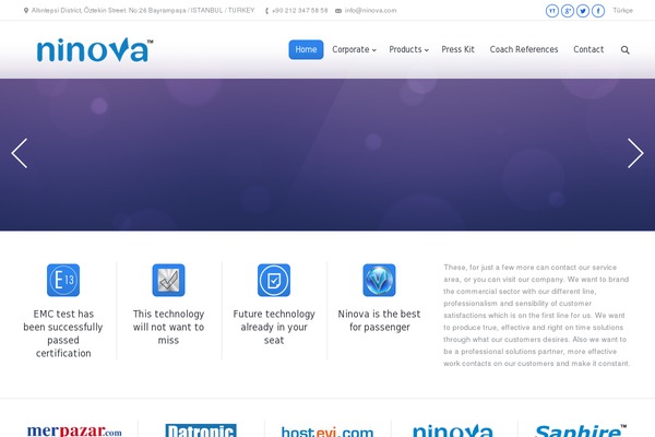 ninova.com site used Sentra