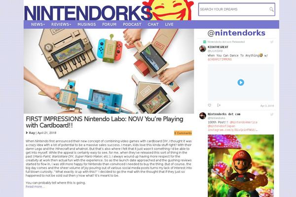 nintendorks.net site used Nintendorks