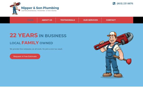 nippersonplumbing.com site used Gwd-lean