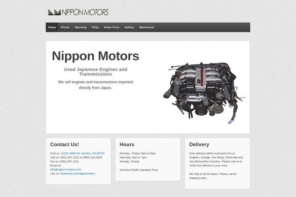 Responsive theme site design template sample