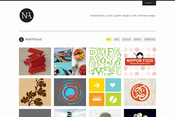 Yin & Yang theme site design template sample