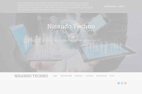 Vivido theme site design template sample