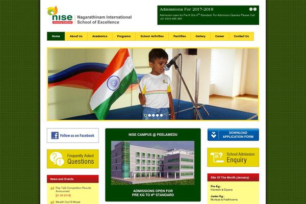 Nise theme websites examples