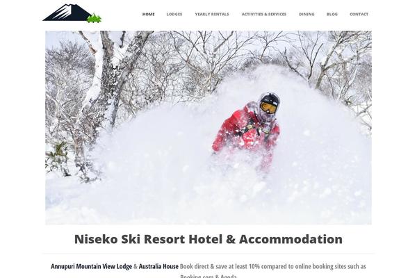 nisekoaccommodation.com site used Hotelmaster
