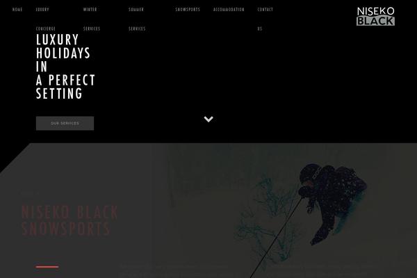 nisekoblack.com site used Nisekoblack