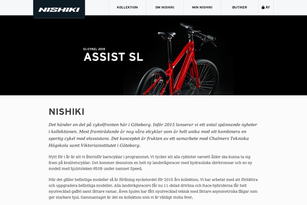 nishiki.se site used Nishikipress