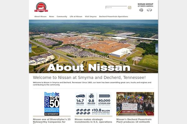 nissan-smyrna.com site used Nissanplanttemplate
