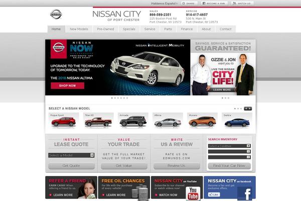 nissancity.com site used Nissan-city-north