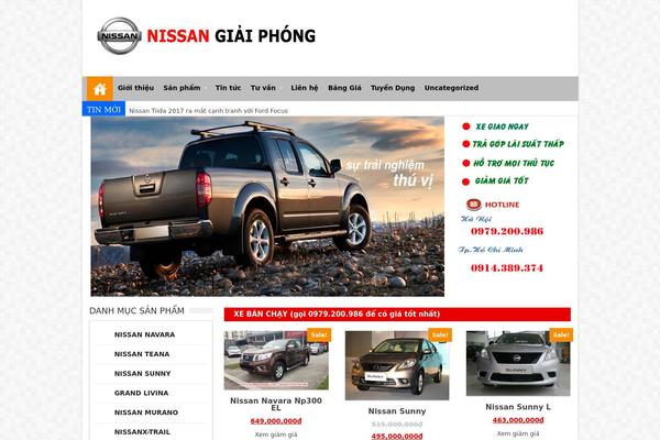 nissanhoangmai.com site used Toyota