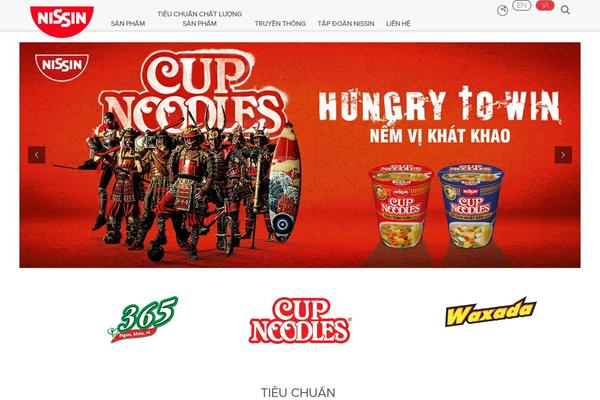 nissinfoods.com.vn site used Nissinfood