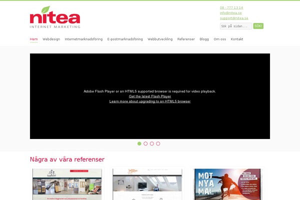 nitea theme websites examples