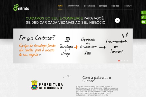 nitrato.com.br site used Nitrato