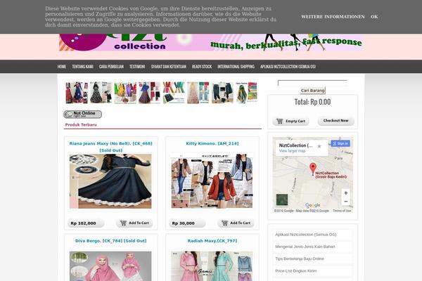 niztcollection.com site used Best_theme