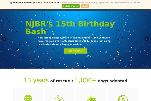 Green theme site design template sample