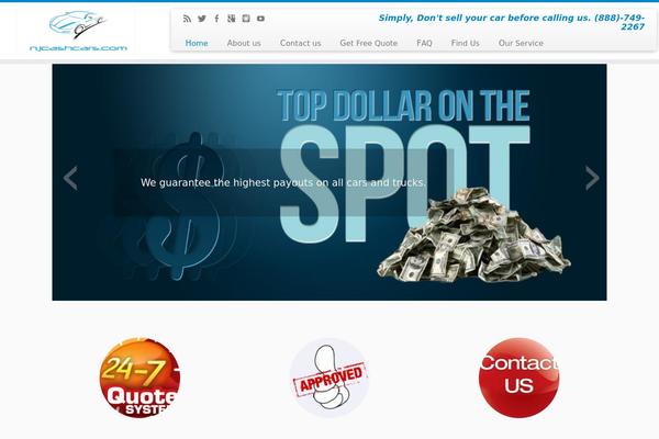 Customizr theme site design template sample