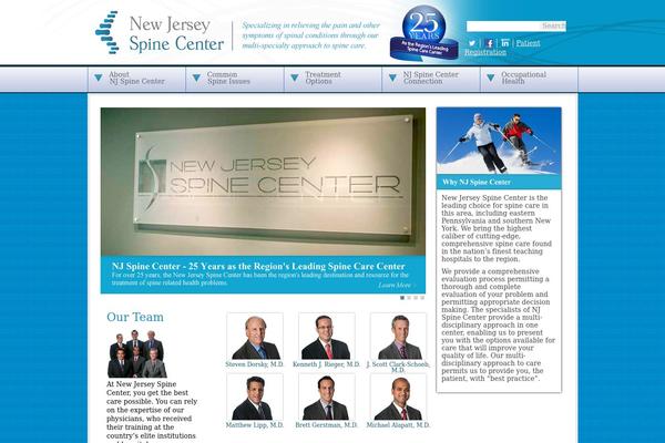 Site using Dropdown Menu Widget plugin