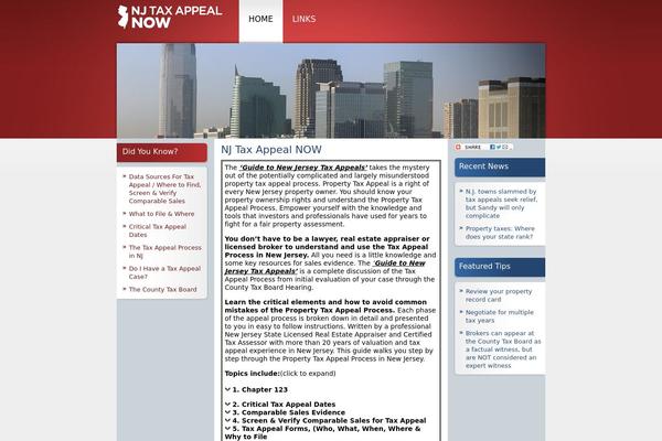 njtaxappealnow.com site used Nj-tax-appeals-now
