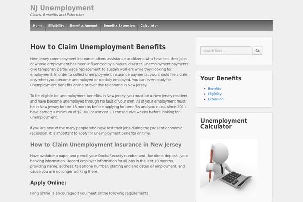 njunemployment.co site used Responsive2