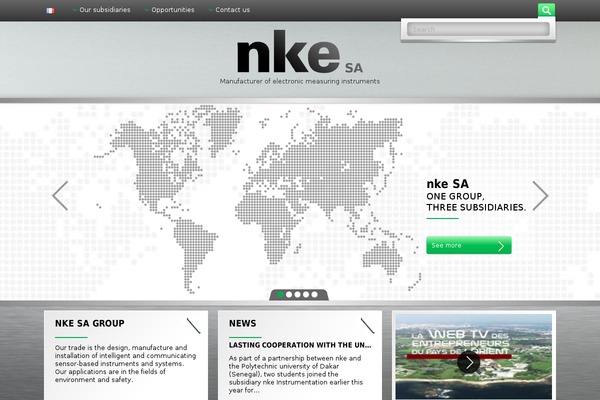 nke-corporate.com site used Nkesa